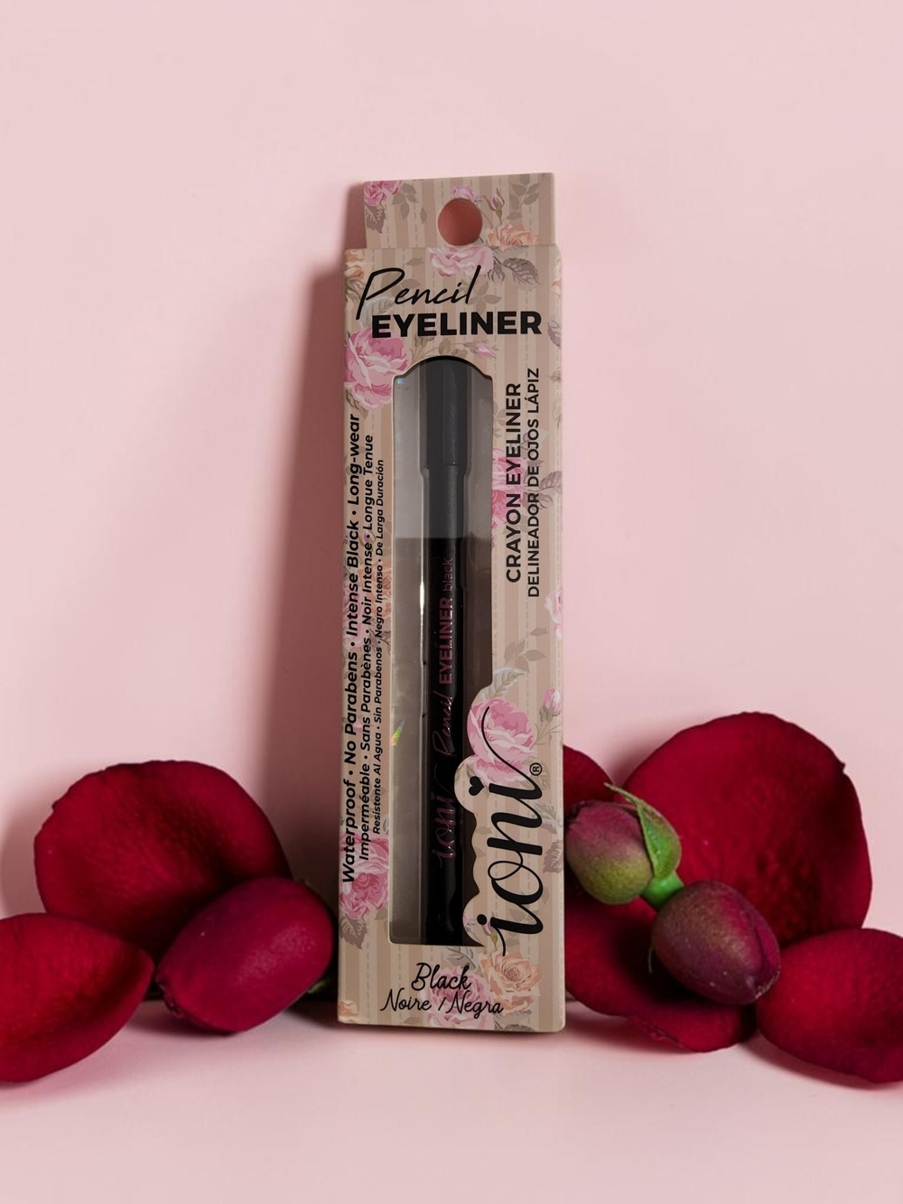 ICON Black Pencil Eyeliner — Deep Black Definition